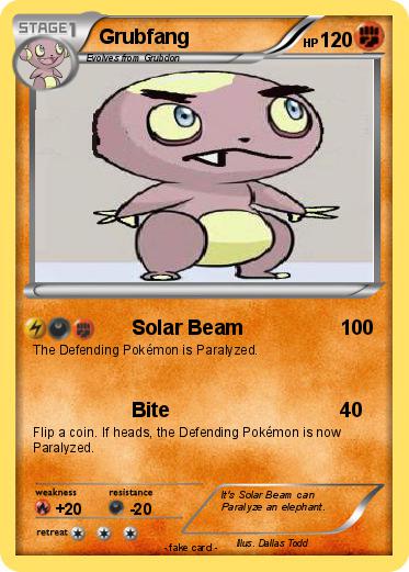 Pokemon Grubfang