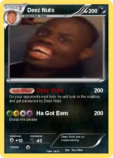Pokemon Deez Nuts