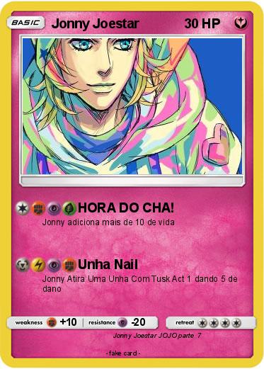 Pokemon Jonny Joestar