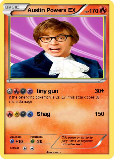 Pokemon Austin Powers EX