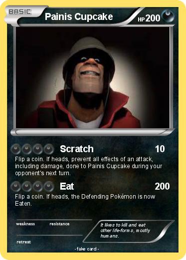 Pokemon Painis Cupcake