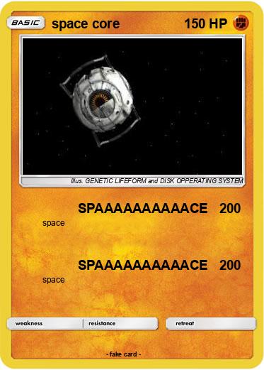 Pokemon space core