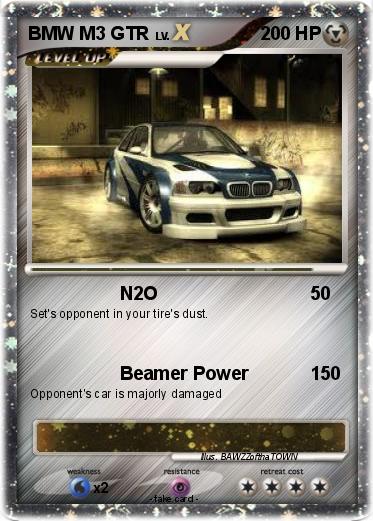 Pokemon BMW M3 GTR