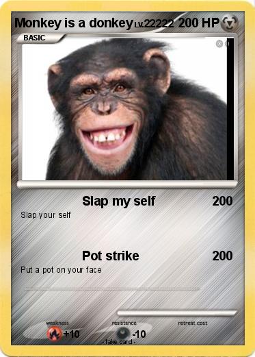 Pokemon Monkey is a donkey