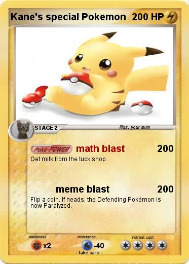 Pokemon Kane's special Pokemon