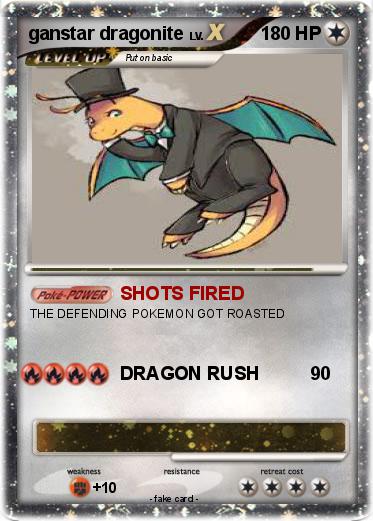 Pokemon ganstar dragonite