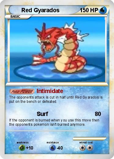 Pokemon Red Gyarados