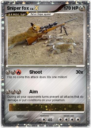 Pokemon Sniper fox