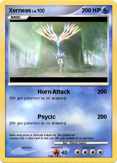 Pokemon Xerneas