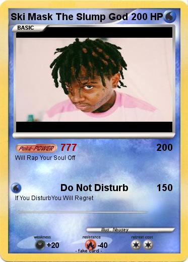 Pokemon Ski Mask The Slump God