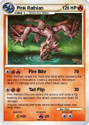 Pokemon Pink Rathian
