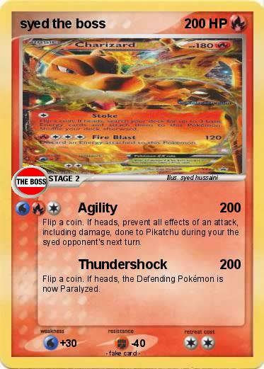 Pokemon syed the boss