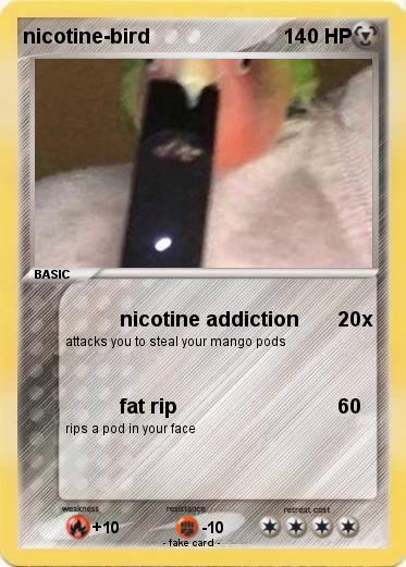 Pokemon nicotine-bird