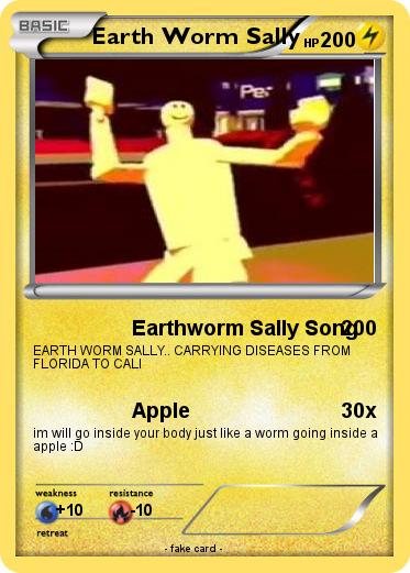 Pokemon Earth Worm Sally