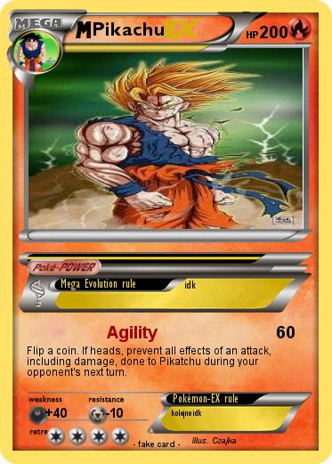Pokemon Goku Super Sajanin