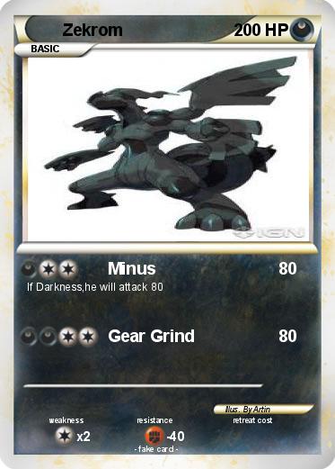 Pokemon Zekrom