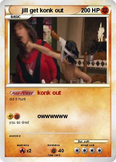 Pokemon jill get konk out