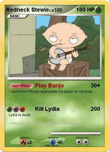 Pokemon Redneck Stewie