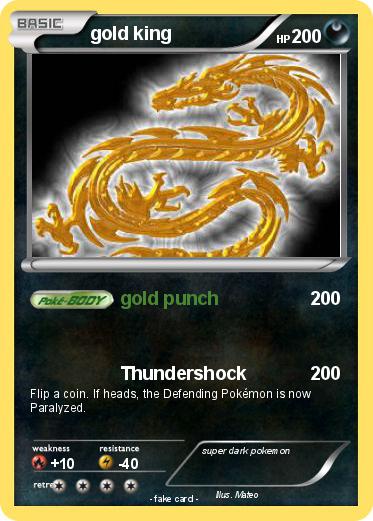 Pokemon gold king