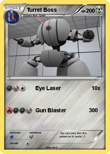 Pokemon Turret Boss