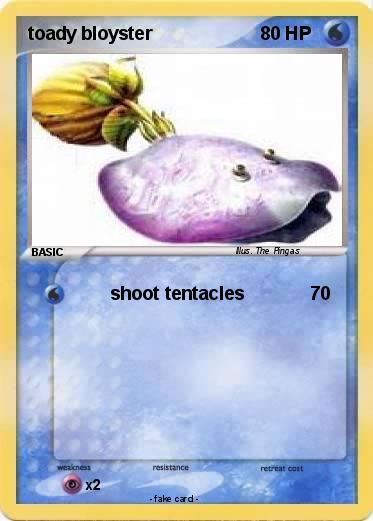 Pokemon toady bloyster