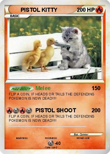 Pokemon PISTOL KITTY