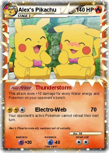 Pokemon Alex's Pikachu