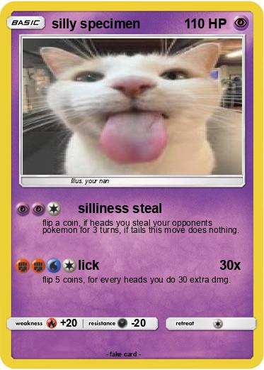 Pokemon silly specimen