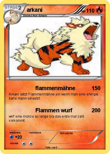 Pokemon arkani