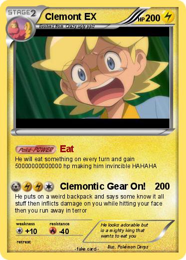 Pokemon Clemont EX