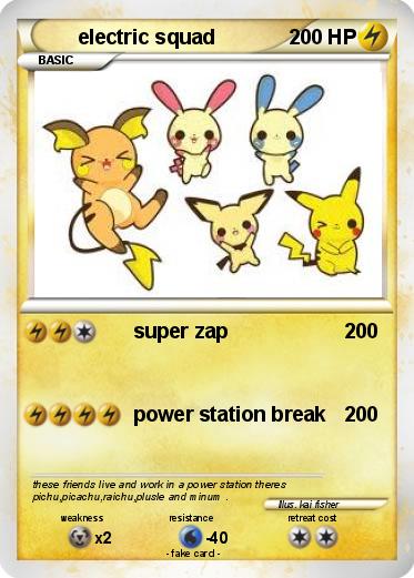 Pokemon electric squad