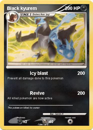 Pokemon Black kyurem