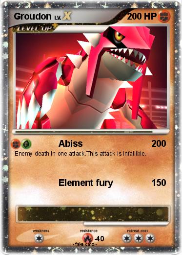Pokemon Groudon