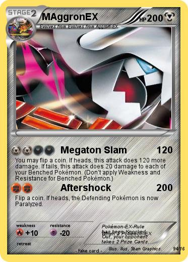 Pokemon MAggronEX