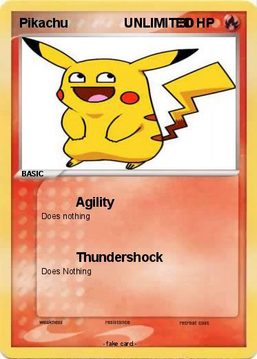 Pokemon Pikachu                UNLIMITED