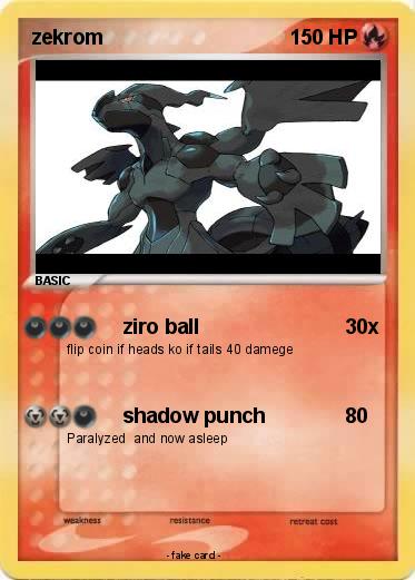 Pokemon zekrom