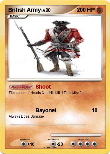 Pokemon British Army