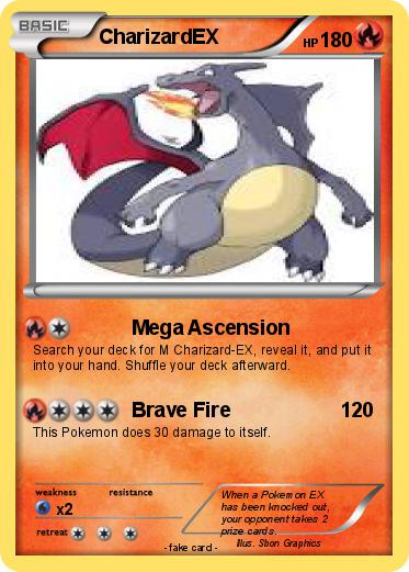 Pokemon CharizardEX
