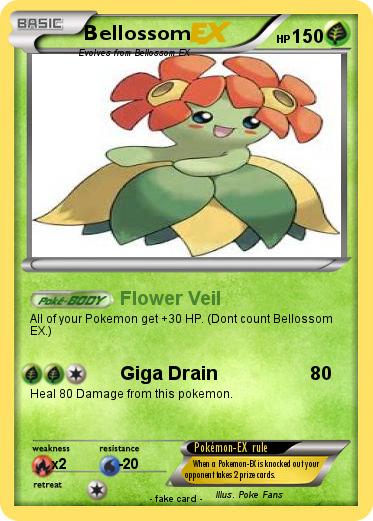 Pokemon Bellossom