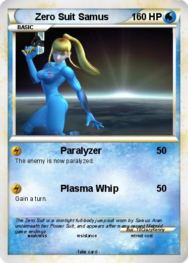Pokemon Zero Suit Samus