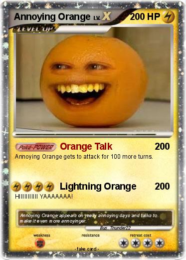 Pokemon Annoying Orange