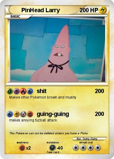 Pokemon PinHead Larry