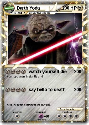 Pokemon Darth Yoda
