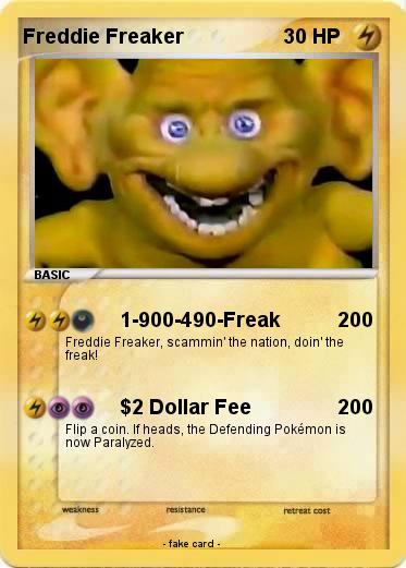 Pokemon Freddie Freaker