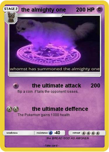 Pokemon the almighty one
