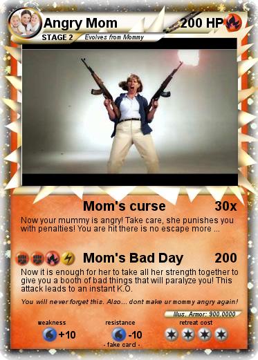 Pokemon Angry Mom