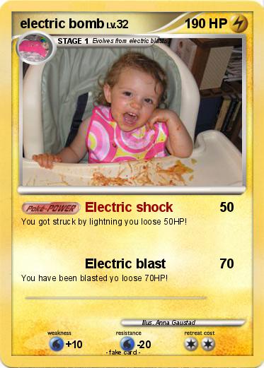 Pokemon electric bomb