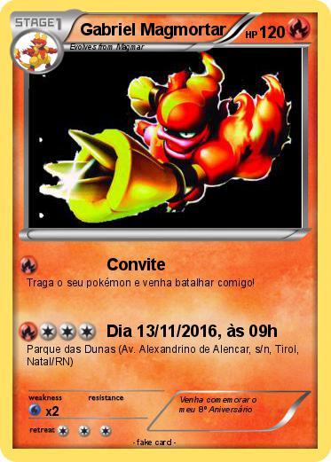 Pokemon Gabriel Magmortar