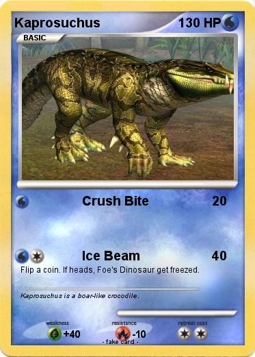 Pokemon Kaprosuchus
