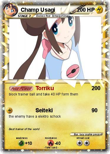 Pokemon Champ Usagi